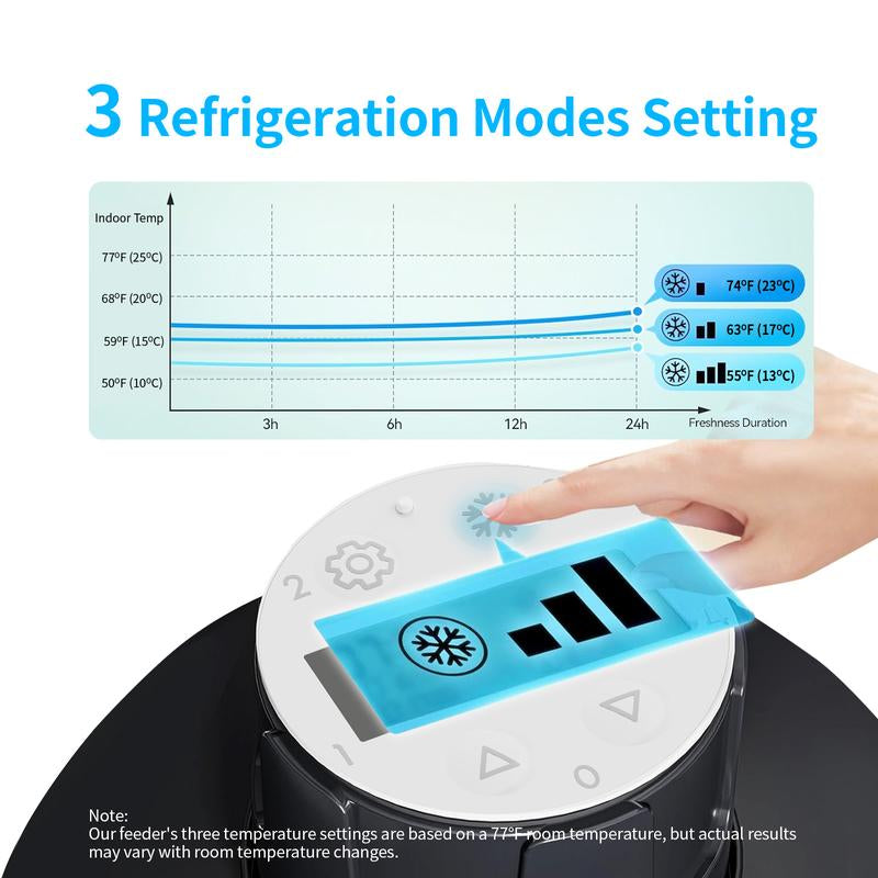 Automatic Refrigerated 5 Meal Cat Dog Feeder