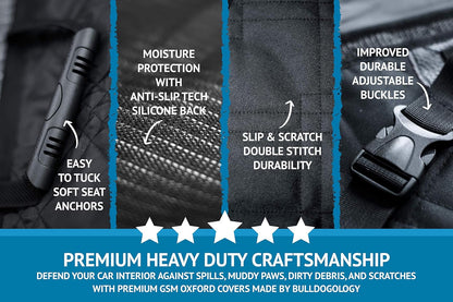  Waterproof Back Seat Protector for Dog - Truck (Large)