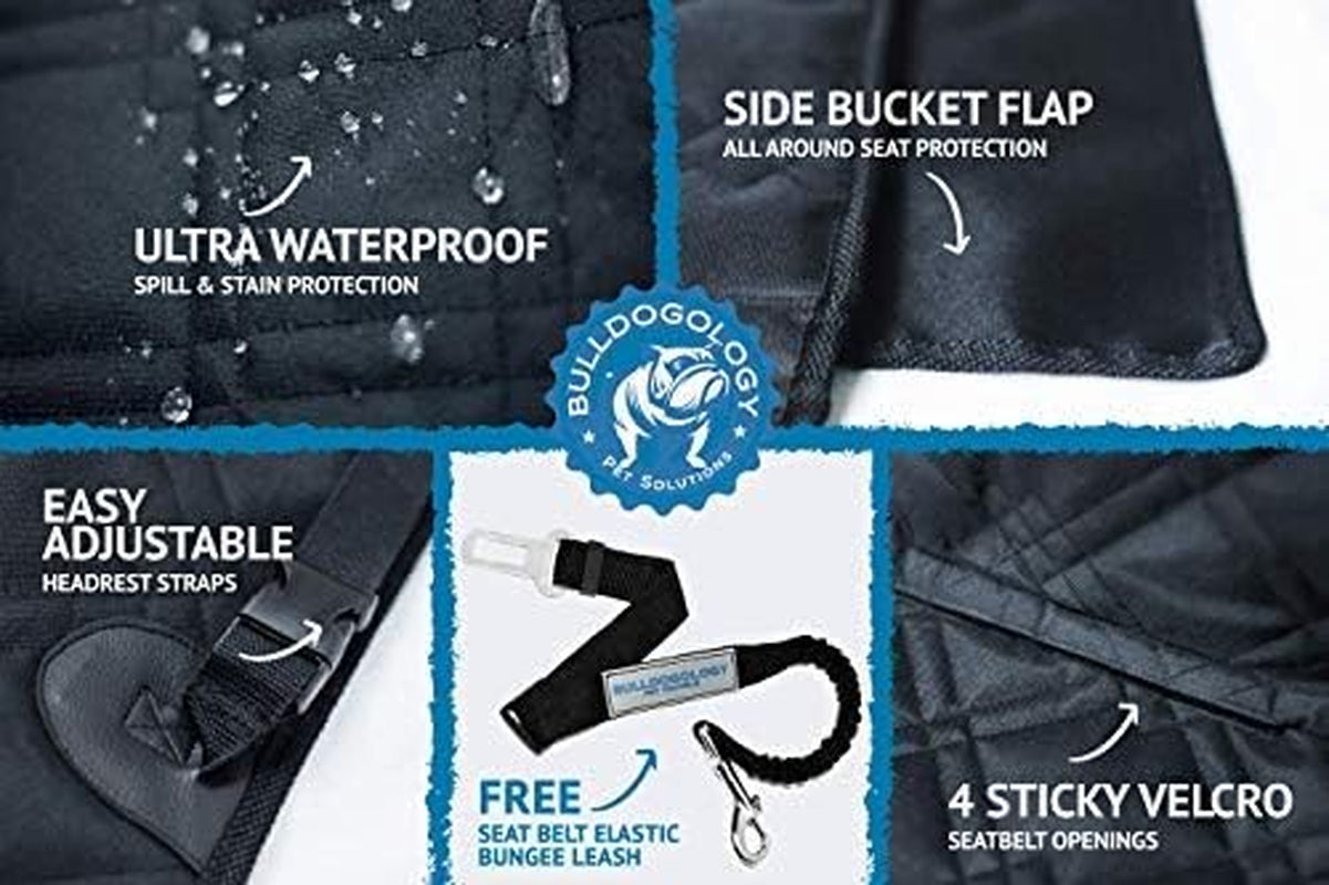  Waterproof Back Seat Protector for Dog - Truck (Large)